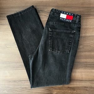 Tommy Hilfiger Vintage Black Mom Jeans